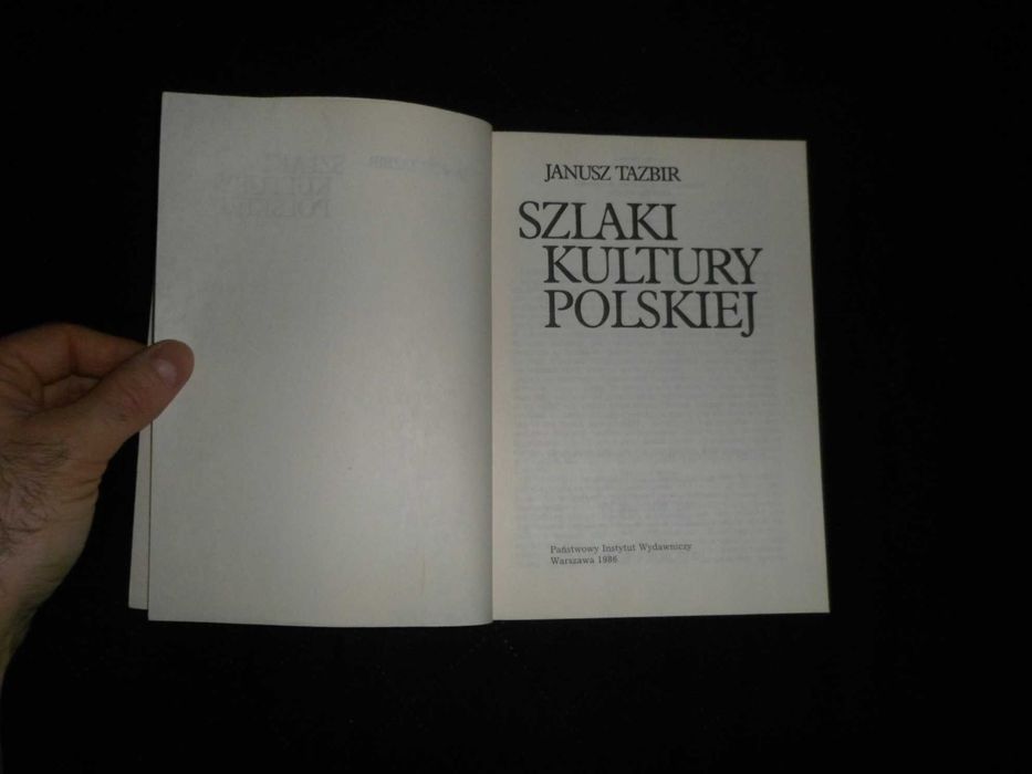 Janusz Tazbir - Szlaki kultury polskiej