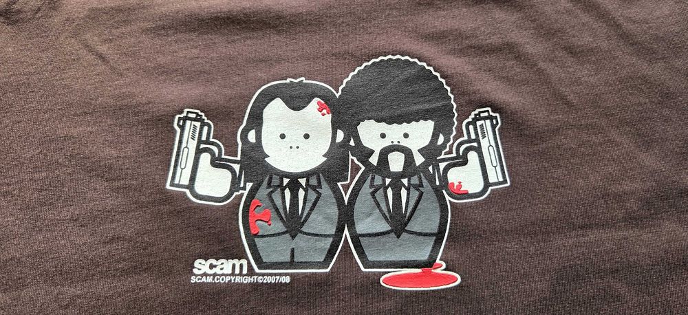 Koszulka Fishbone x Scam – Pulp Fiction – rozmiar M