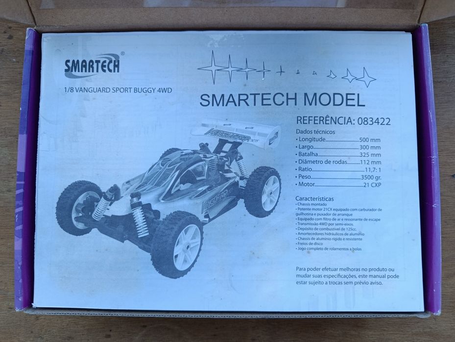 Buggy 4wd 1/8 Smartech