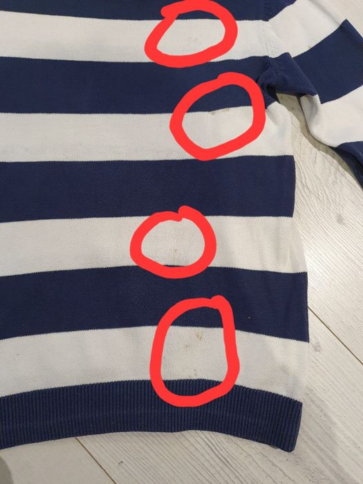 Spodnie jeans dla chłopca 146 sweter