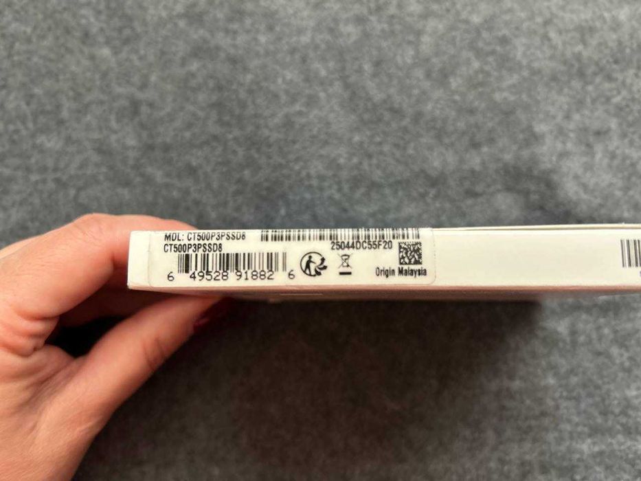 SSD накопичувач Crucial P3 Plus CT500P3PSSD8 500 GB NVMe Gen4 M.2