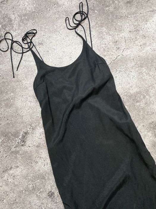 Женский летний черный лофт сарафан Zara Xs оригинал платье