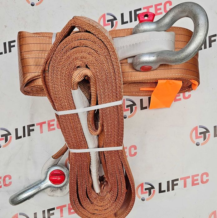 Трос буксирувальний для вантажівки, трала, фури 20, 40, 60, 80, 100 т!