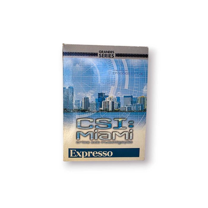 CSI: Miami – 1ª Temp. Completa (Ep. 1.1–1.24)  – 6 DVD's