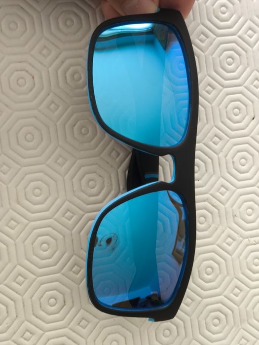 Novos - 3 pares óculos de sol polarizados (preto,azul, vermelho)