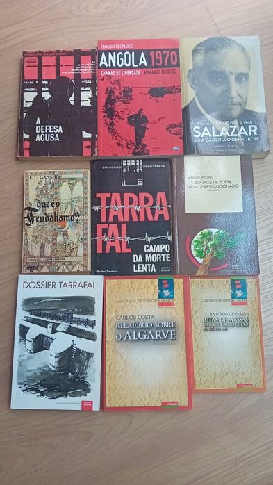 Livros Políticos (África, Estado Novo, etc.)