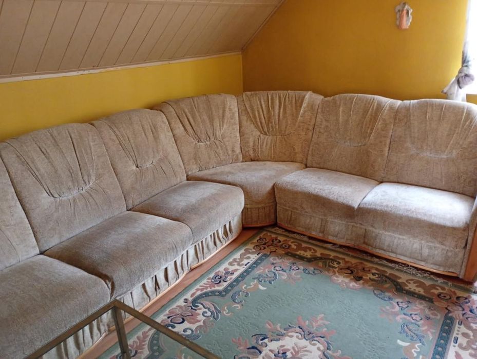 Duża kanapa narożna