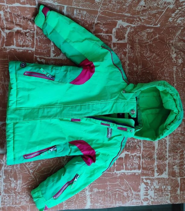 Детский лыжный термо костюм Brugi зимний  яркий цвет, фирменный