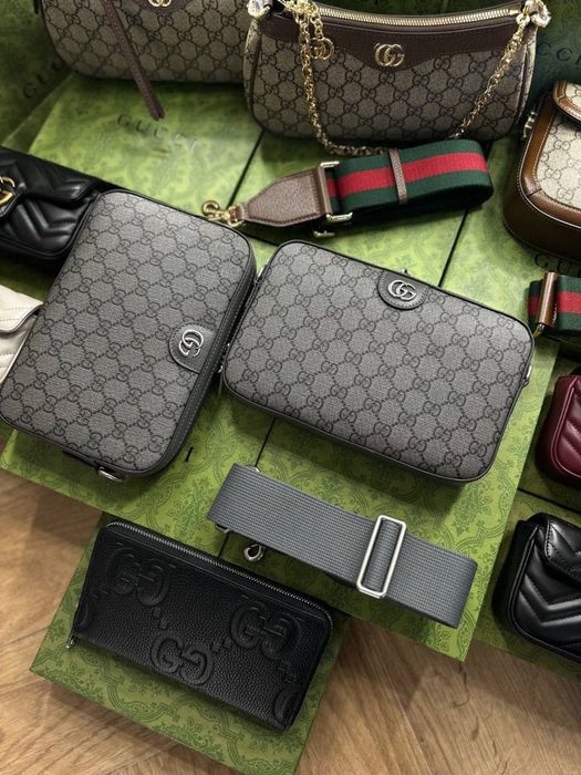 Сумка чоловіча Gucci ophidia барсетка портмоне кошелек повний комплект