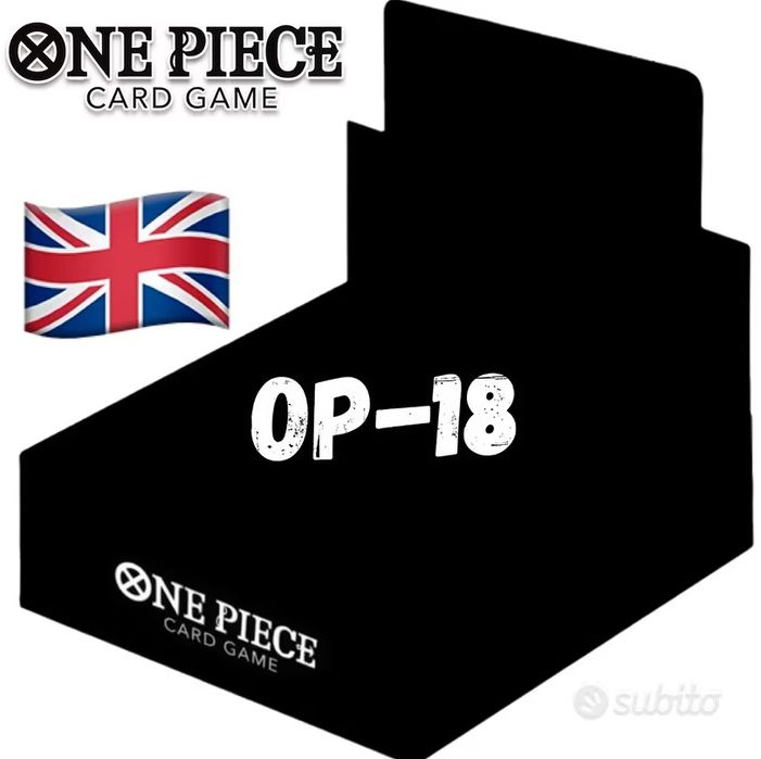 Booster Box Display OP-18 (24 Sobres) Inglés - One Piece Card Game pre reserva