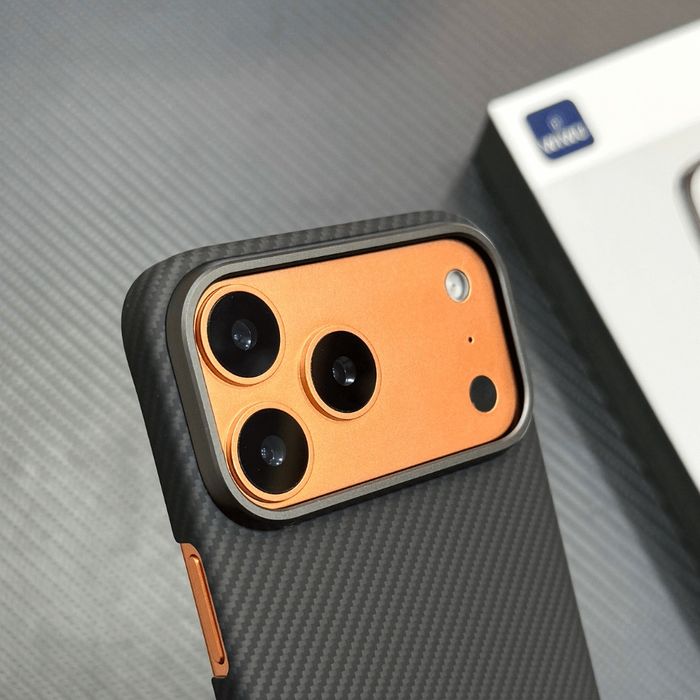 WIWU Чехол Air iPhone 17 Pro Max чохол айфон про макс кевлар карбон