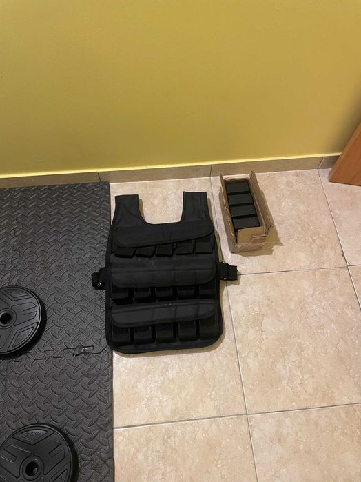 Colete Ajustável de Musculação e Cross Training - 30 kg Nunca usado