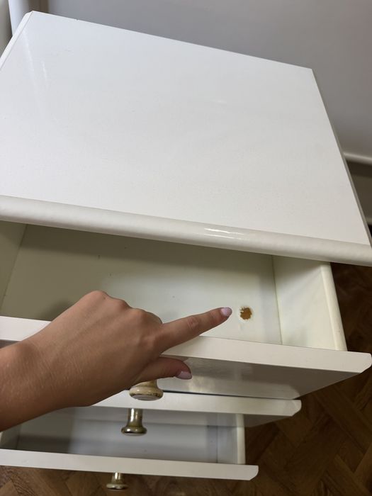 Cama Solteiro ( Estrado+Colchão) + Mesa de Cabeceira