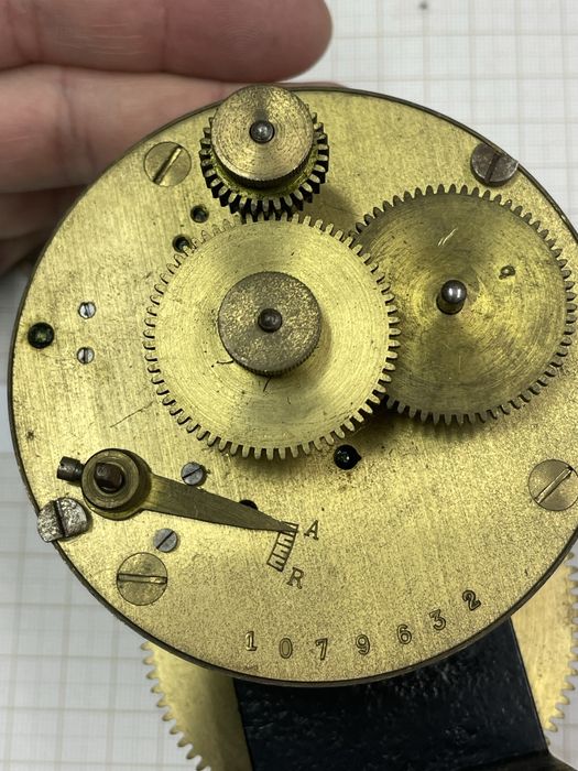 Stary  napęd rejestratora na wymienna tasme