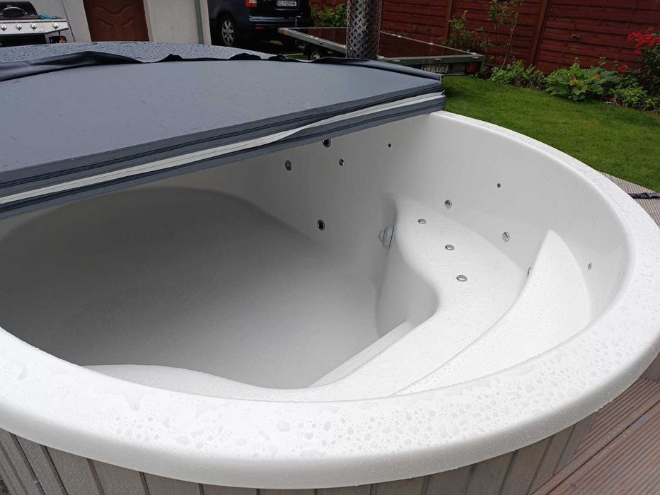 Basen Wolnostojący LAVA Pool, pełne wyposażenie Balia Jacuzzi Dostępne