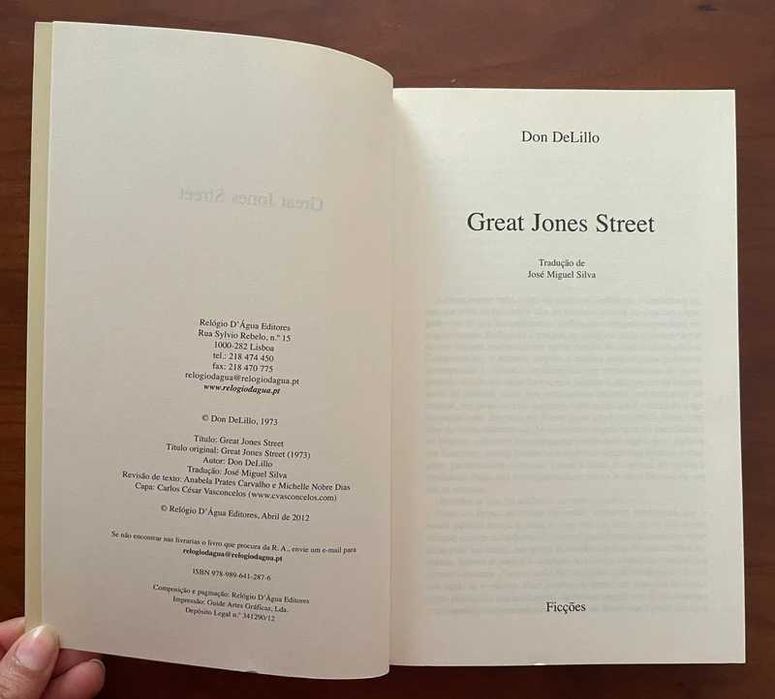 Great Jones Street