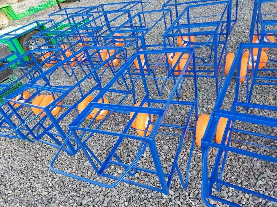 wózek do zbioru malin ,owoców itp