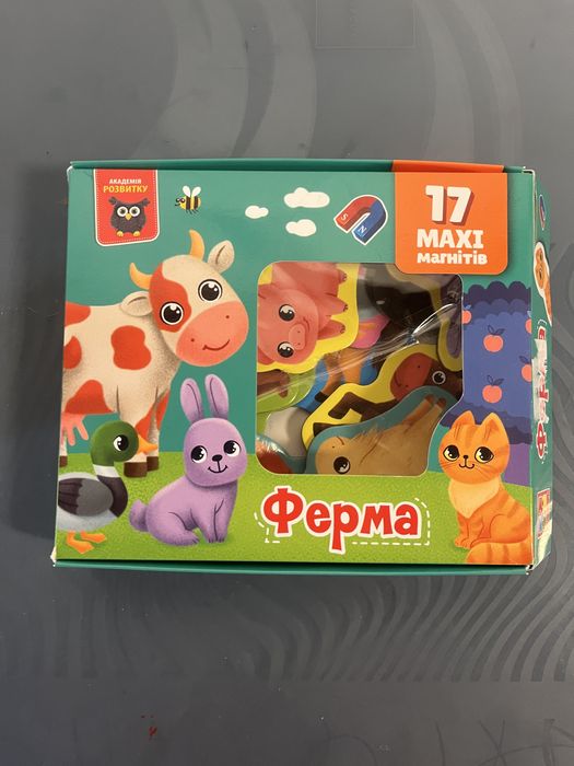 Набір розвиваючих магнітів «Ферма»
