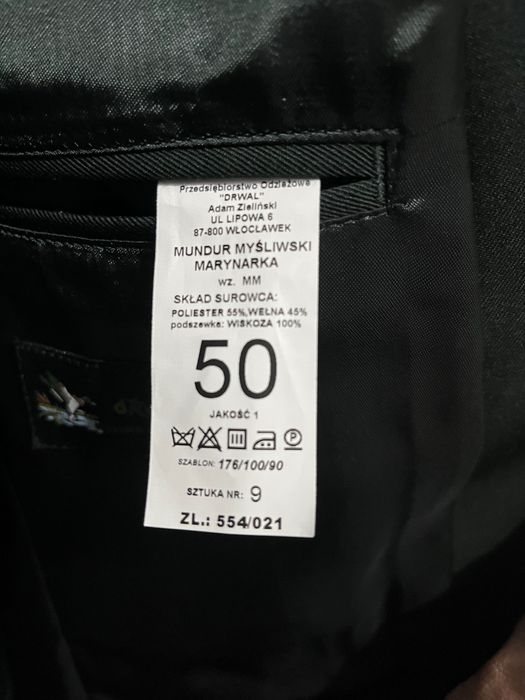 Mundur myśliwski  stan idealny