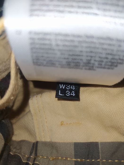 Штани Barbour (оригінал) б/в