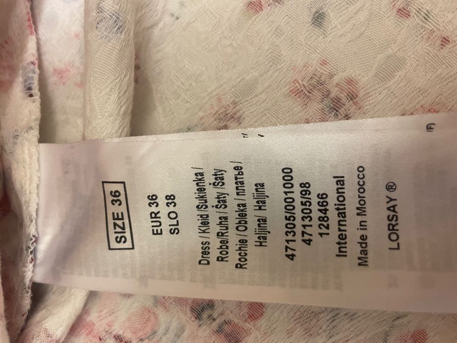 Sukienka koktajlowa Orsay rozmiar 36
