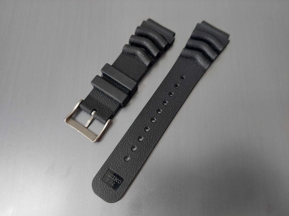 Bracelete borracha para relógio 22mm Novo