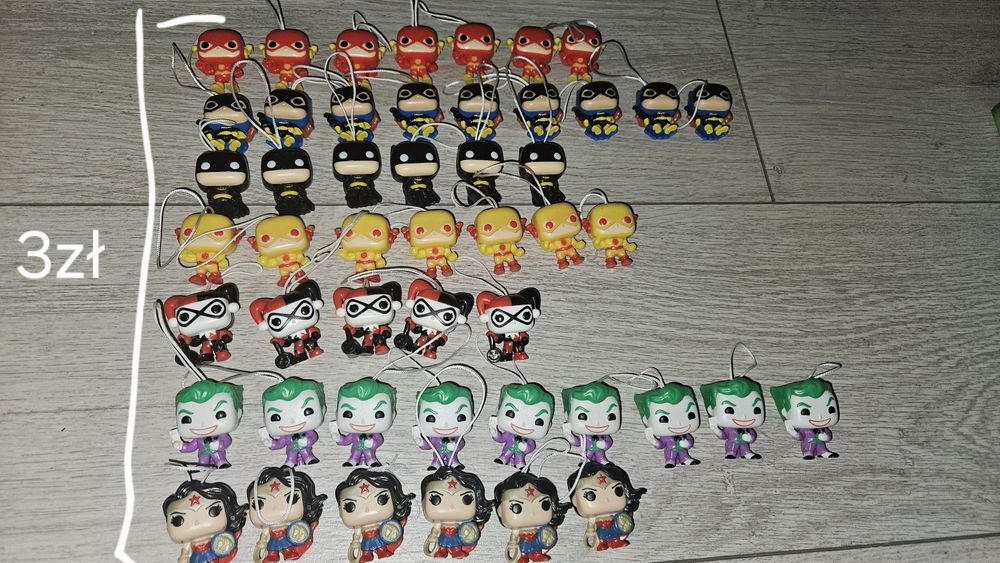 Funko pop Kinder Joy - Harry Potter, Stranger Things, DC