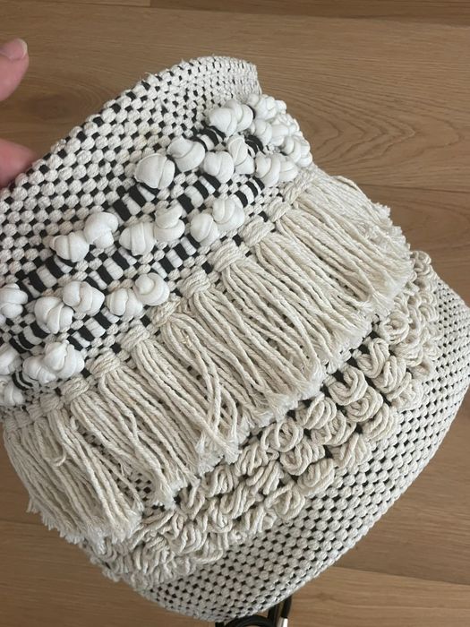 Cesto de macramé