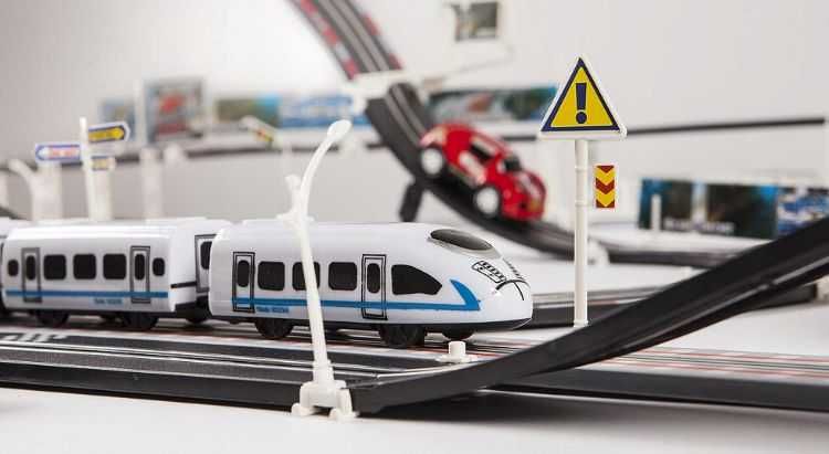 Детская железная дорога с треком залізна дорога залізниця