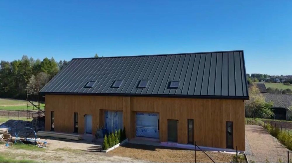 Nowoczesny dom bliźniaczy przy lesie | 149 m² | 5 pokoi | Niesułowice