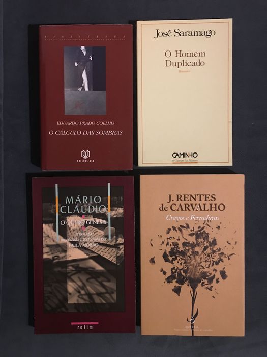 Eduardo Prado Coelho/ Saramago/Mário Cláudio/ Rentes de Carvalho