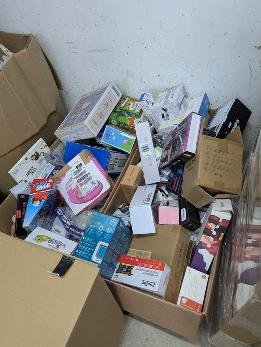 Палета з ліквідаційним товаром зі складів Європи! Суперціна! 145 кг