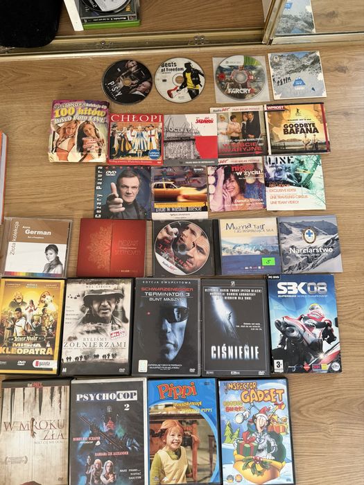 Plyty dvd zestaw