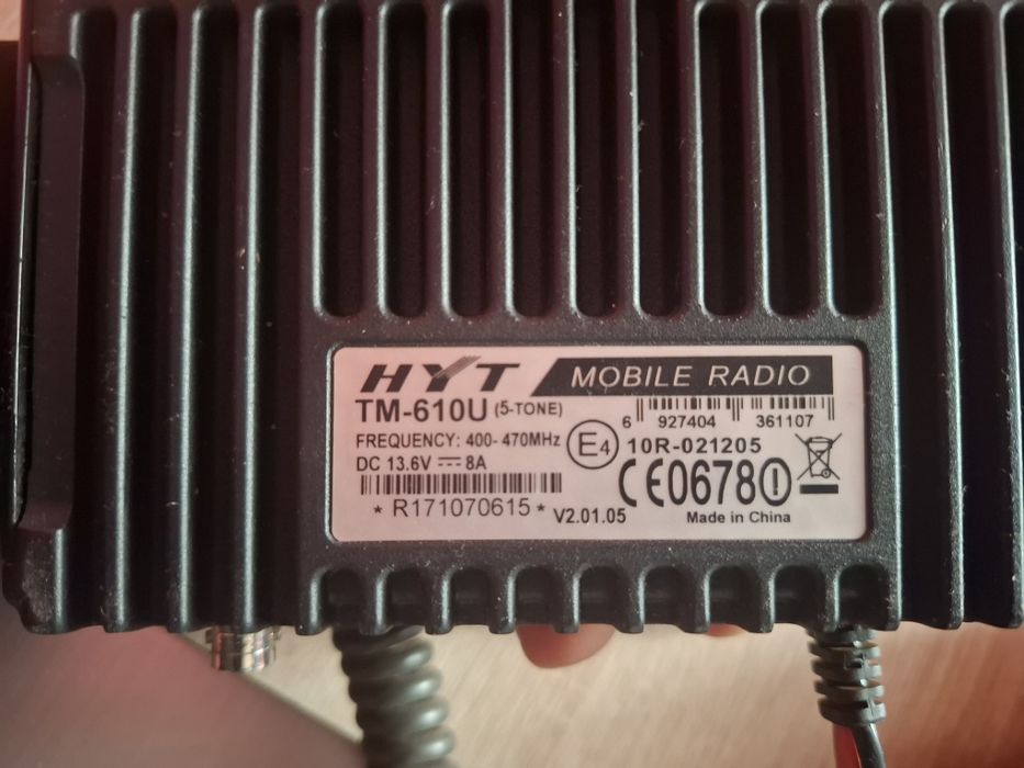 Radiotelefon Hyt tm 610