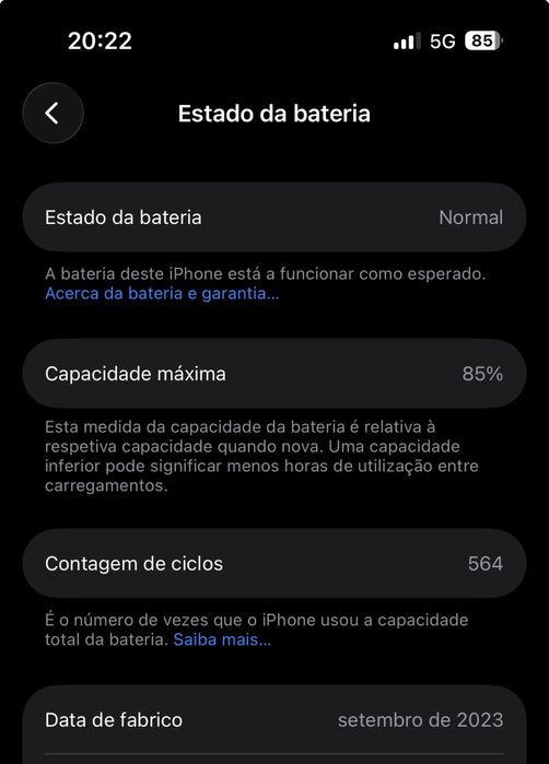 Iphone 15 rosa pouco uso