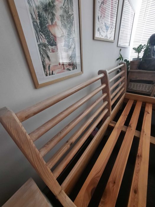 Rama łóżko drewno 160x200