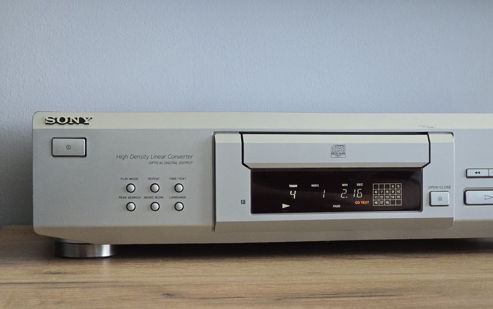 Sony CDP-XE530 z CD-TEXT Odtwarzacz CD Super Stan