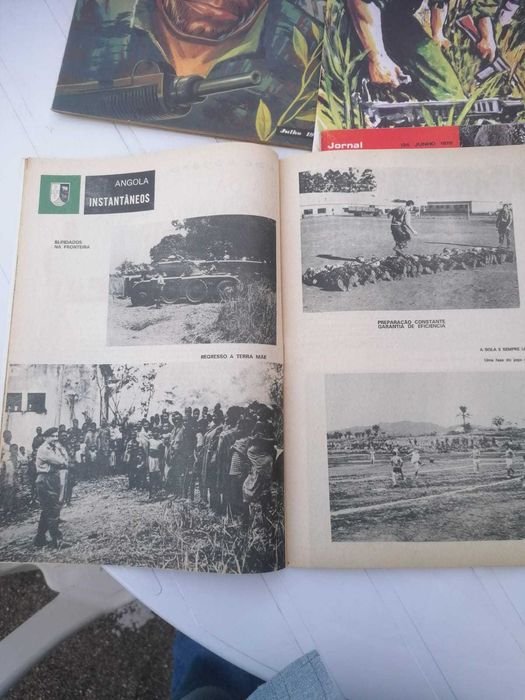 Jornal do Exército de 1964, 65, 66, 70, 71 e 74 – Ano de 1965 COMPLETO - 31 revistas militares Guerra Colonial. Inclui edição especial 25 de Abril