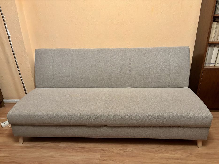 Szara Kanapa Rozkładana Jysk