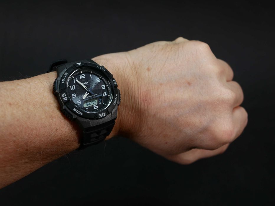 Годинник Casio AQ-S800W-1BJH Solar Powered на сонячній батареї