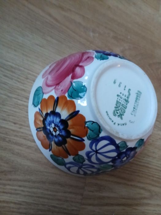 Miseczka z fajansu wloclawek