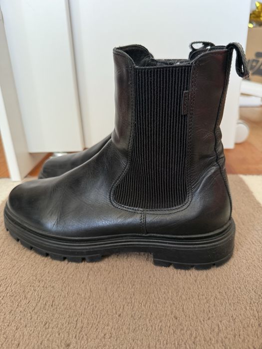 Botki buty trzewiki skórzane czarne Lasocki Young r.38