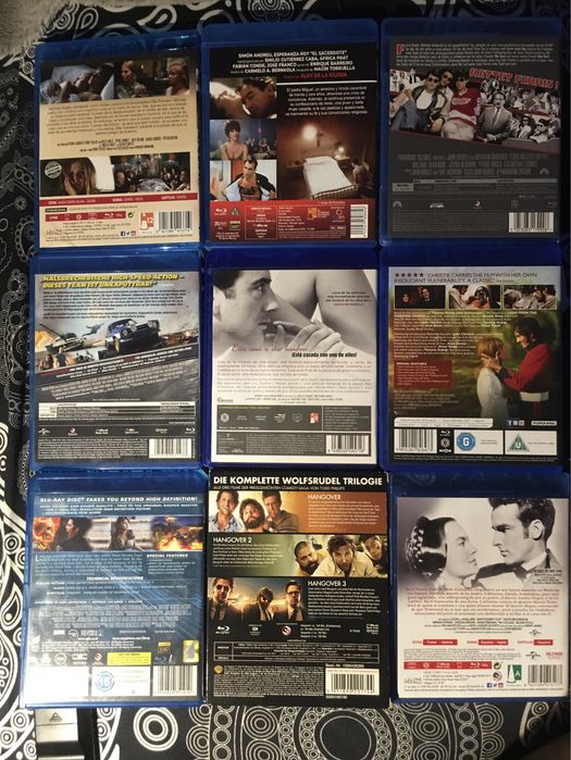 Vários Blu  ray sem legendas em Português P2