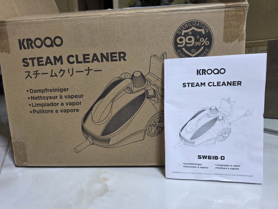 Пароочиститель Kroqo steam cleaner