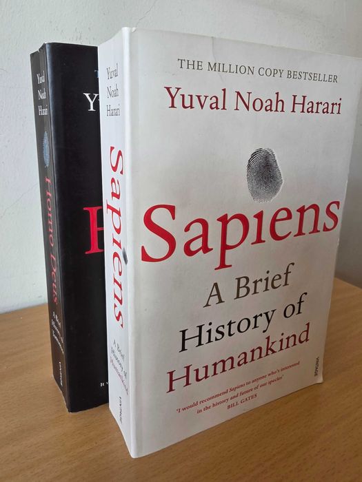 Yuval Noah Harari's books "Sapiens" and "Homo Deus"64552053244163121