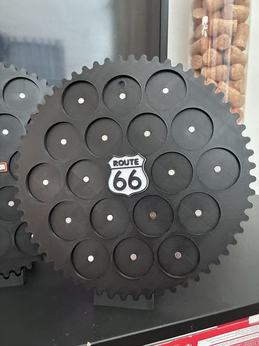 Suporte Poker Chips Harley Davidson - Portes Inclusos