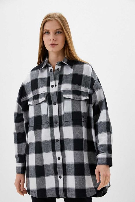 ОРИГІНАЛ Calvin Klein Jeans CHECKED келвін картата сорочка пальто С S
