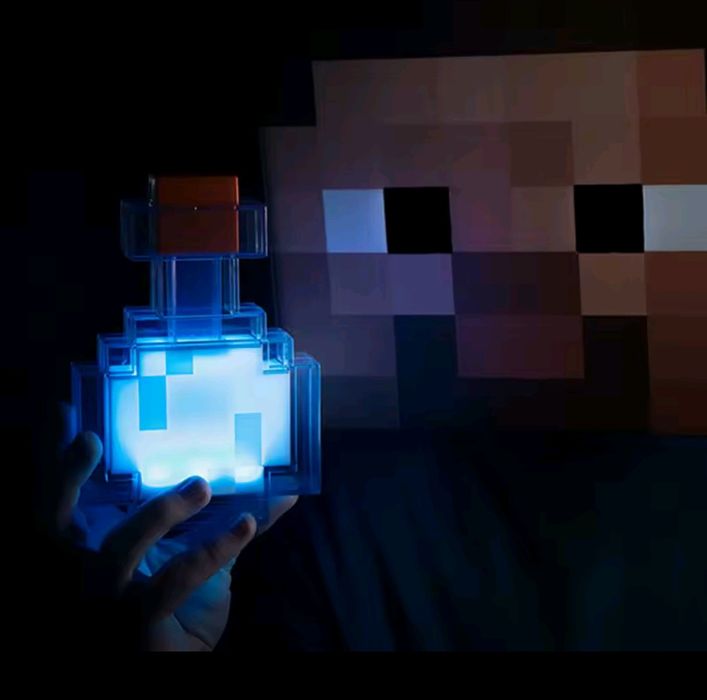 LED ліхтарик Зелье Minecraft Bottle Light game світлодіодна іграшка