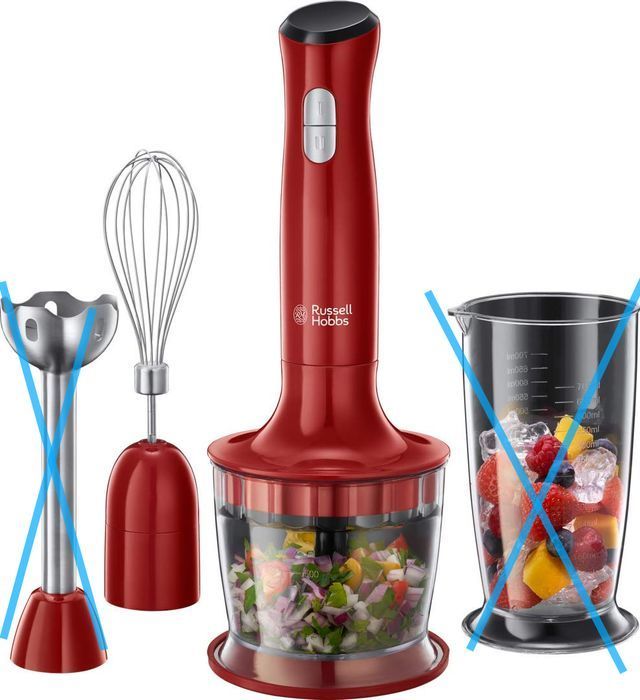 Blender ręczny Russell Hobbs 24700-56 czerwony 500 W
