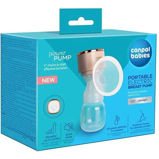 Електричний молоковідсмоктувач Canpol Babies Power